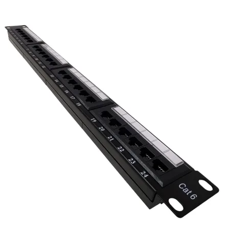 Cat 6 Patch Panel Utp 24 Portas Jz 2