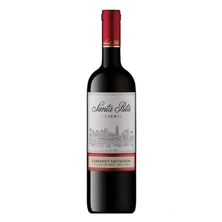 Vino Chileno Santa Rita Reserva Cabernet Sauvgnon 750ml