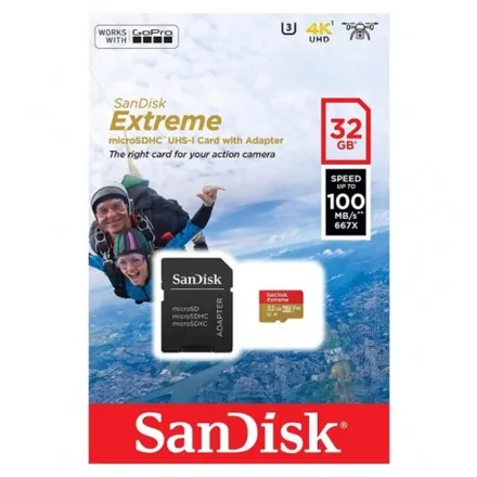Cartao Sd Extreme C10 Sdsqxaf 032g 32GB