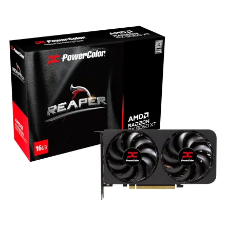 Placa Video Power Color Radeon Rx Gddr 6 16g