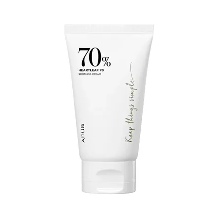 Crema Facial Anua Heartleaf 70 Soothing 100ml