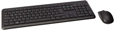 Teclado Wireless Dell Espanhol + Mouse – KM117-BK-LTN – Preto