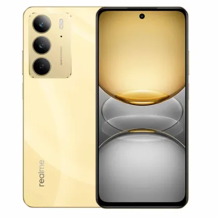 Smartphone Realme C75 RMX3941 128GB 8GB RAM Dual SIM NFC Tela 6.72" - Dourado (Anatel)