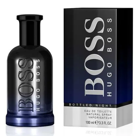 Perfume Hugo Boss Bottled Night Eau Toilette Masculino 100ml