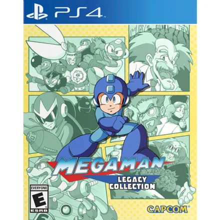 Jogo Mega Man Legacy Collection PS4