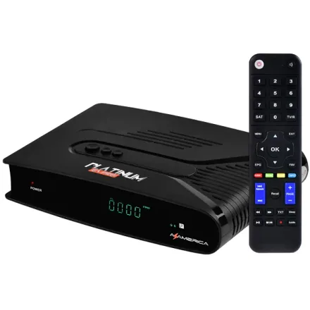 Receptor Fta Azamerica Platinum Gx Pro 4K Ultra