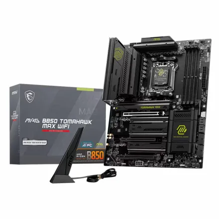 Placa Mae Msi Mag B850 Tomahawk Max Socket AM5 Chipset Atx