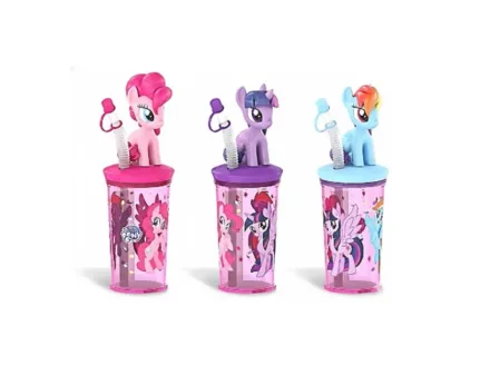 NICKELODEON VASO C/GOLOSINAS MY LITTLE PONY BRICK
