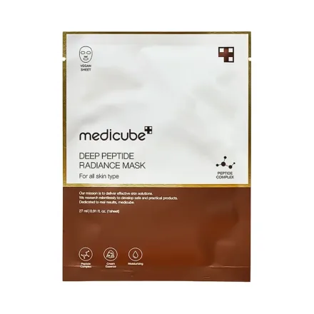 Mascarilla Facial Medicube Deep Peptide 27ml