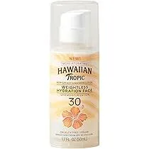 Creme Protetor Solar Hawaiian Tropic Silk Hydration Air Soft Face Spf 30 50ml