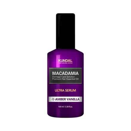 Serum Capilar Kundal Macadamia Ultra Hair Amber Vanilla 100ml