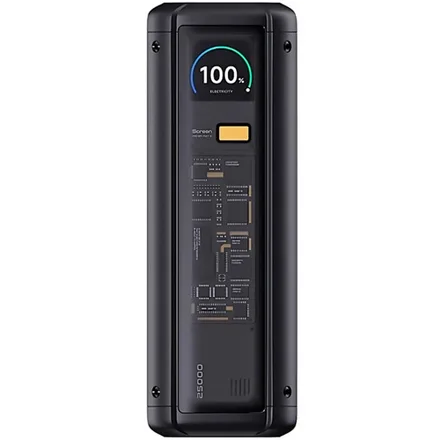 Carregador Portátil Xiaomi 212W HyperCharge Power Bank 25000 mAh USB/ USB-C P03MI Preto – BHR9970G