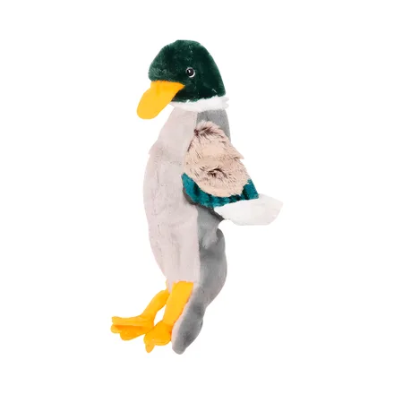 Juguete Para Mascotas Pawise 15074 Peluche De Pato 48 Cm Gris