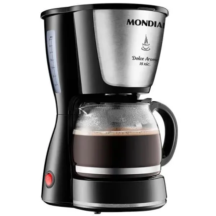 Cafeteira Mondial Dolce Arome Inox 30 18X 550 Watts