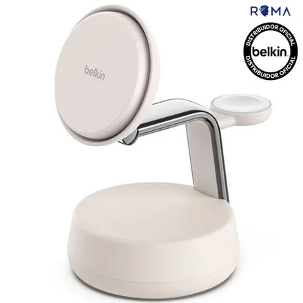 Carregador Belkin 3 In 1 QI2 iPhone Airpod Watch