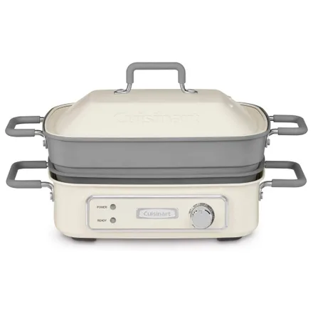 Grill Multicooker Panela Vapor Cuisinart Gr M3 5L