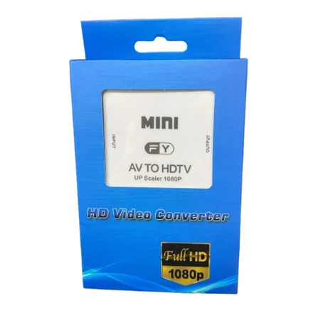 Convertidor Mini AV HDMI- Blanco