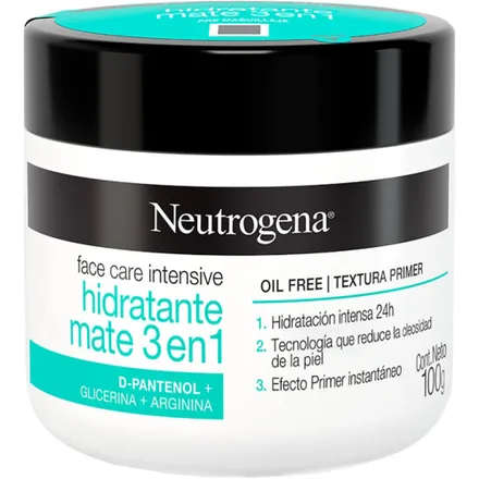 Facial Neutrogena Hidratante Matte 3 1