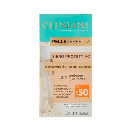 Serum Clinians Pelle Perfetta Siero Protettivo Spf 50 25ml