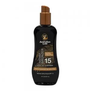 Bronzeador Australian Gold Spf 15 Instant Bronzer Spray Gel 237ml