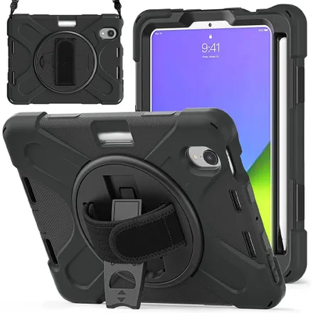 Funda Zenrich iPad Mini 6 360 Correa Hombro