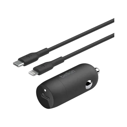 Cargador Coche Belkin BT1 Mbk Con Cable Lightning