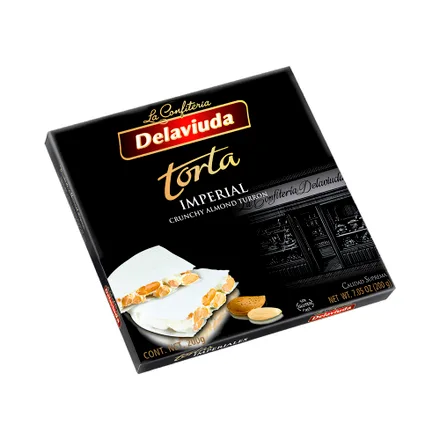 Turron La Viuda Torta Imperial Super 200 Gr