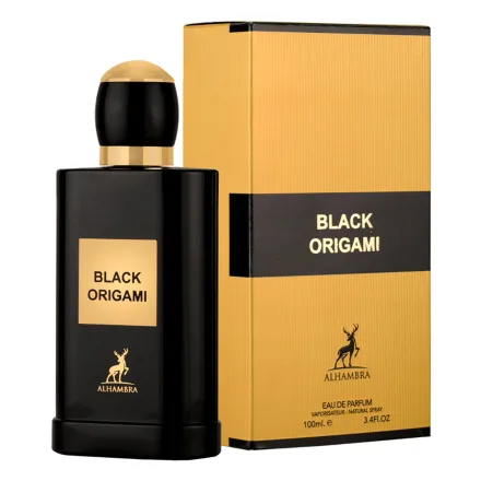 Perfume Maison Alhambra Black Origami Eau Parfum Feminino 100ml