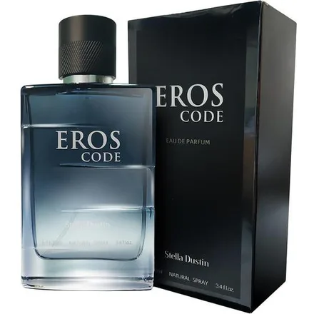 Perfume Stella Dustin Eros Code Eau Parfum Masculino 100ml
