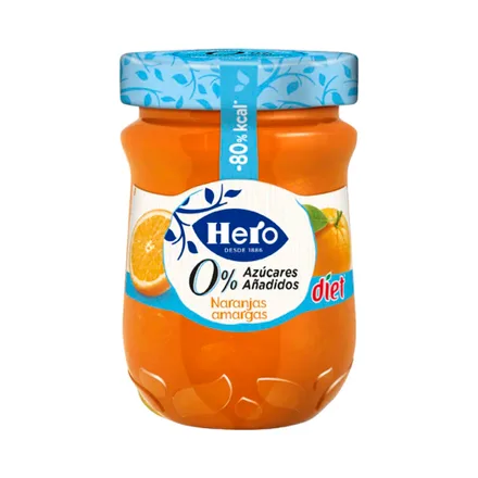Mermelada Hero Diet Naranja Amarga 280 Gr