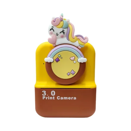 Camara Instantánea Sate A Dv937 Infantil Amarillo