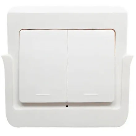 Interruptor Pared Eachen V2 2C Wt 2 Botones
