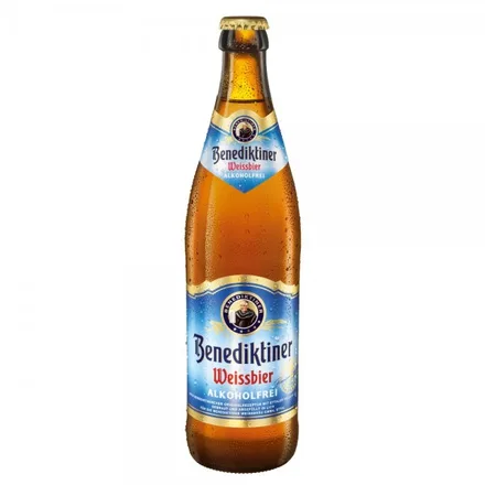 Cerveja Benedktiner Weissb Alkoholfrei Garrafa 500ml