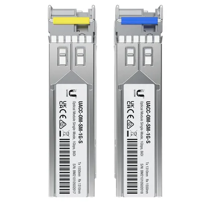 Ui Uacc Om 2 Pack Sfp 3KM Lc Bidi 1310