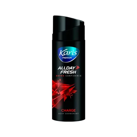 Desodorante Corporal Karis Allday Fresh Charge 200ml