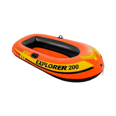 Bote Explorer 200 Intex Np 2 Personas Naranja
