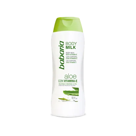 Babaria Body Milk Aloe Con Vitamina 500ml