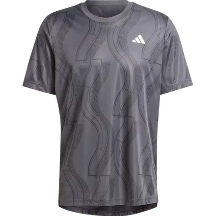 Camiseta adidas Masculino Tennis Club Graph Tee S Cinza – IP1882