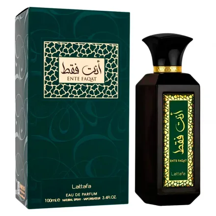 Perfume Lattafa Ente Faqat Eau Parfum Unissex 100ml