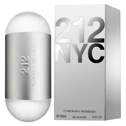 Perfume Carolina Herrera 212 Nyc Eau Toilette Feminino 100ml