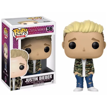 Funko Pop Rocks Justin Bieber 56