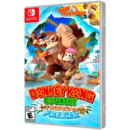 JOGO DONKEY KONG COUNTRY TROPICAL FREEZE NINTENDO SWITCH