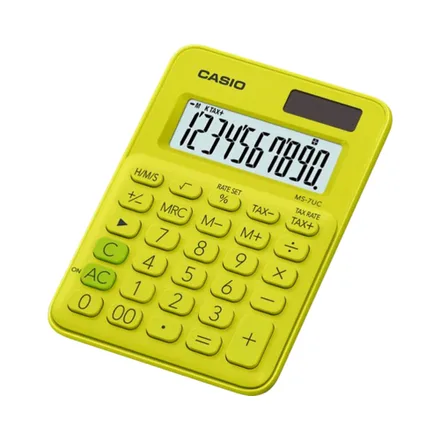 Calculadora Casio Ms 7 Uc Yg