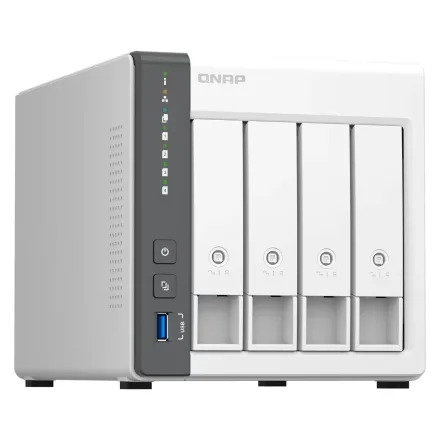 Servidor Nas Storage Qnap Ts 433 4G Us Arm 4 Nucleos Cortex A55 Baias