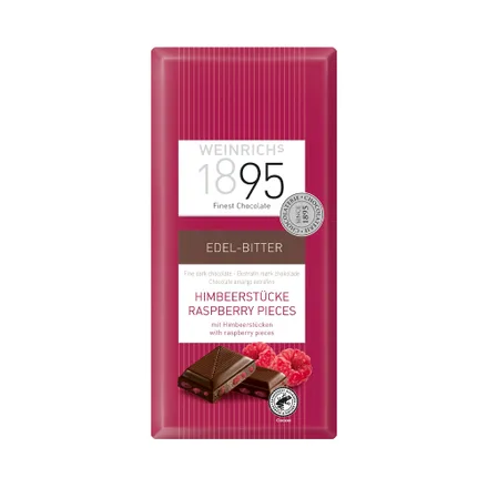 Chocolate Weinrich Edel Bitter Raspberry 100 Gr
