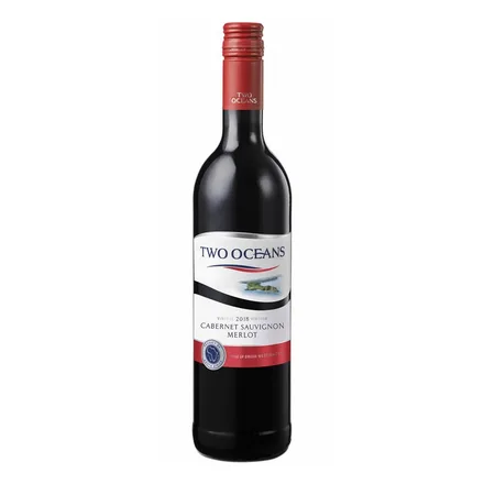Vino Sudafricano Tinto Two Oceans Cabernet Sauvignon Merlot 750ml