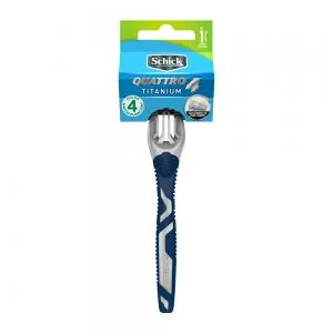 Barbear Schick Quattro 4 Laminas Descartavel