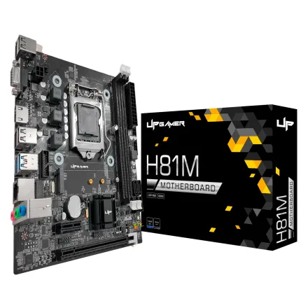 Placa Mae Up Gamer H81M Ddr 3 Socket Lga 1150 Chipset H81 Atx