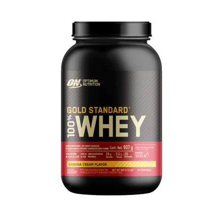 Proteina Optimum Nutrition Standard 100 Whey Banana 2 Lb