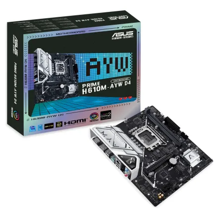 Placa Mae Ayw D4 Socket Lga 1700 Chipset H610 Ddr 4 Atx